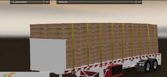 美国卡车模拟平板拖车包MOD合集 v2.5