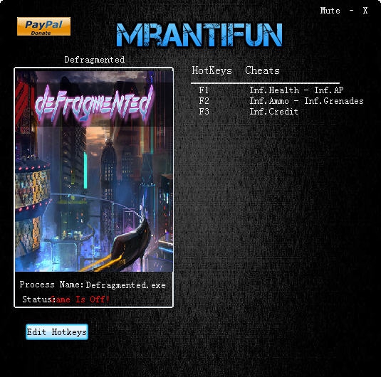碎片五项修改器 v3.4