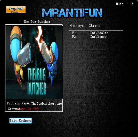 昆虫屠夫两项修改器 閸忋劎澧梫1.1