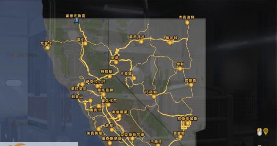 美国卡车模拟ATS线路顾问MOD v2.5