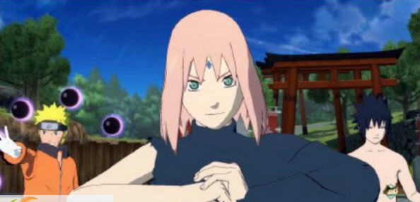 火影忍者疾风传究极忍者风暴4小樱战损装MOD v2.5