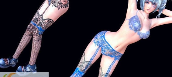 游戏俱乐部花边丝带连裤袜mod v2.6