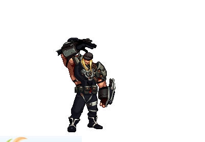 DNF圣职者模型大叔改未完成的突击队长兰蒂卢斯 v2.3