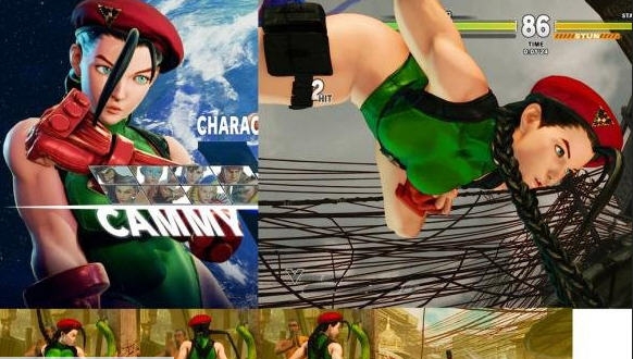 街头霸王5黑发光滑减肌嘉米MOD v2.5