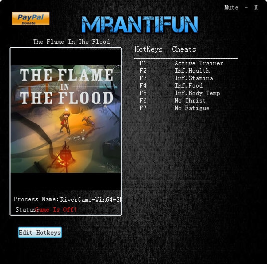 洪潮之焰六项修改器 v2.9