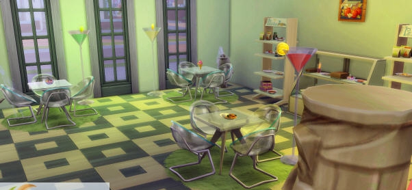 模拟人生4绿色小餐厅MOD v2.5