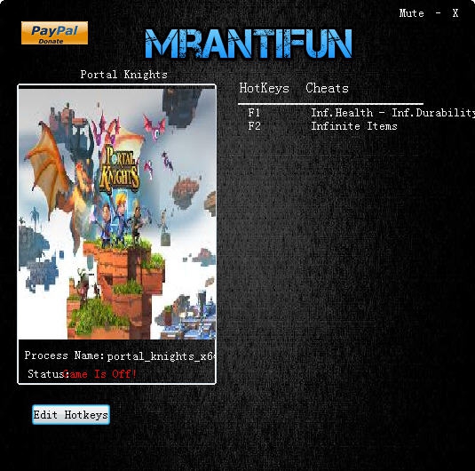 传送门骑士生命道具修改器 v0.5.6