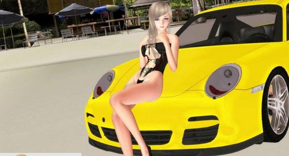 猎影之狼暗夜灰长发黑内衣女郎mod v2.6