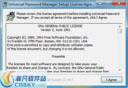 Universal Password Manager v1.19