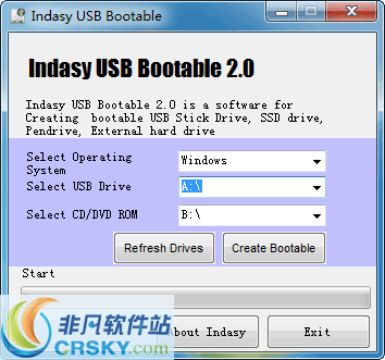 Indasy USB Bootable v2.5