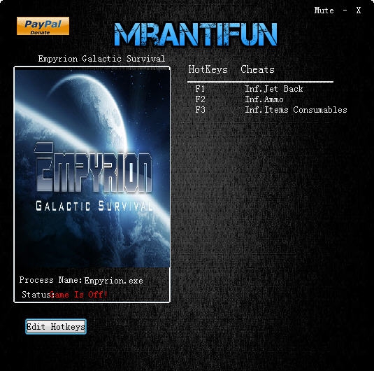 帝国霸业银河生存三项修改器 V5.3.3.0312