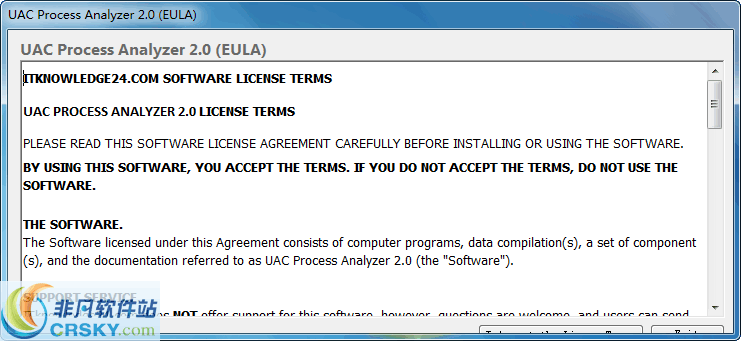 UAC Process Analyzer v2.4