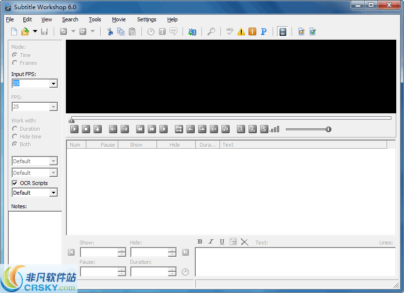 Subtitle Workshop v6.4