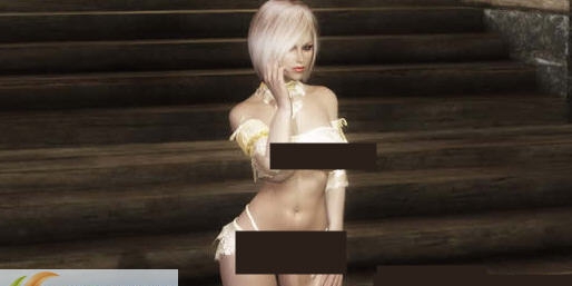 上古卷轴5天际蕾丝蝴蝶结纹身MOD v2.4