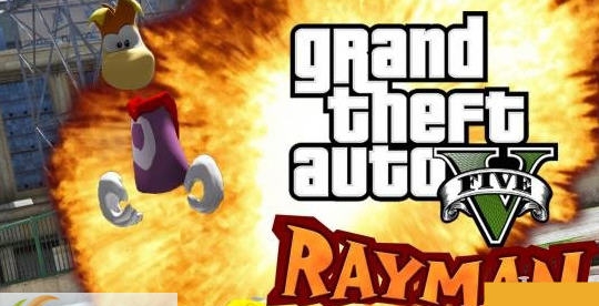 侠盗猎车手5育碧雷曼小子人物MOD v2.4