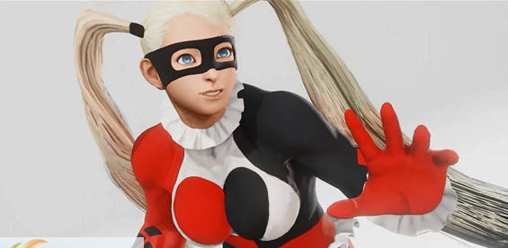 街头霸王5七川美华COS小丑女哈莉奎因服装MOD v2.4