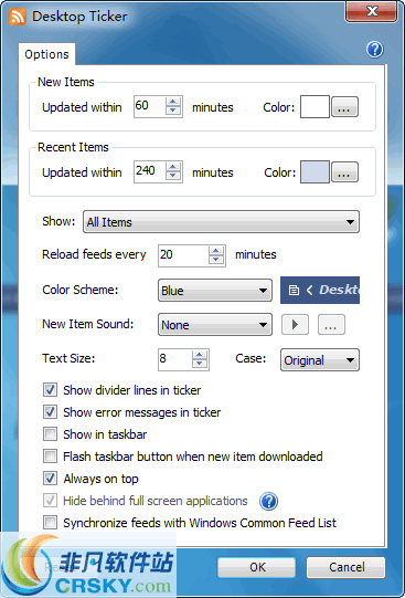 Desktop Ticker v1.7.0.218