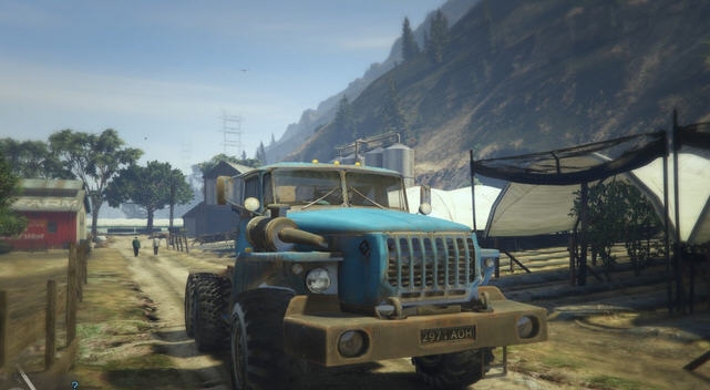 GTA5乌拉尔4320军用卡车MOD v2.6