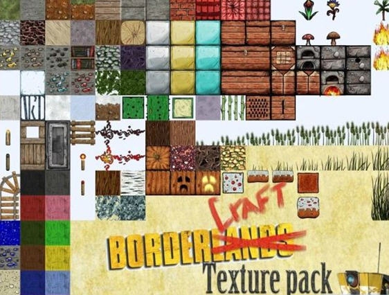 我的世界无主之地材质包 v2.5