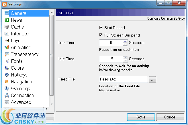 FeedRoller RSS Ticker v0.70