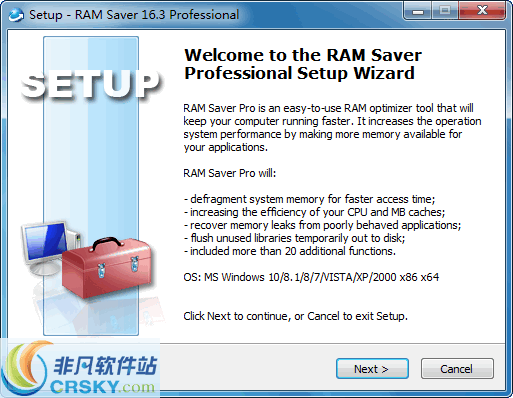 RAM SaVer Pro v20.9