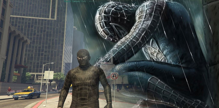 GTA5黑蜘蛛侠MOD v2.5