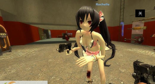 求生之路2泳衣萝莉诺瓦露人物MOD v2.5