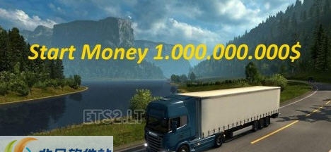 欧洲卡车模拟2十亿初始金钱MOD v1.21-v1.27