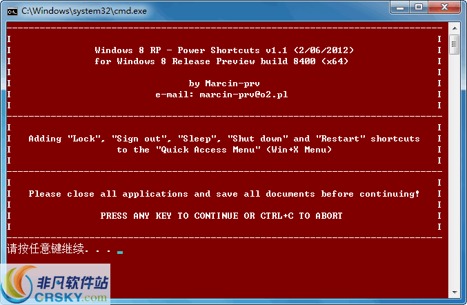 Windows 8 Power Shortcuts v1.5