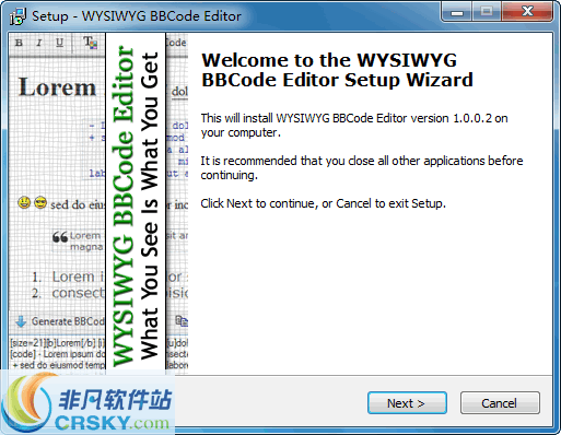 WYSIWYG BBCode Editor v1.0.1.5