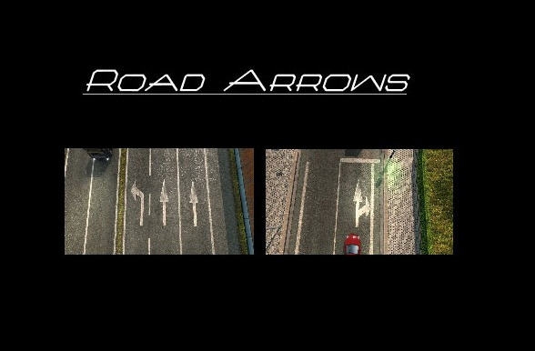 欧洲卡车模拟2道路箭头修复MOD v2.6