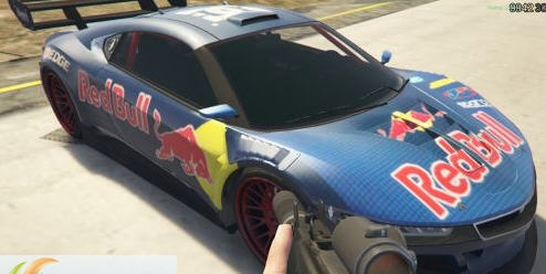 GTA5红牛跑车贴图MOD v2.6