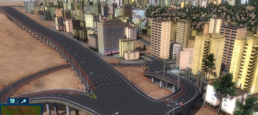 都市运输2沙漠城市地图MOD v2.6