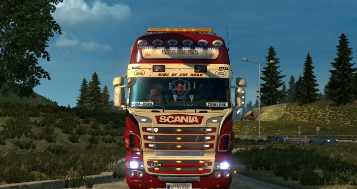 欧洲卡车模拟2汽车展示室墙纸MOD v2.4