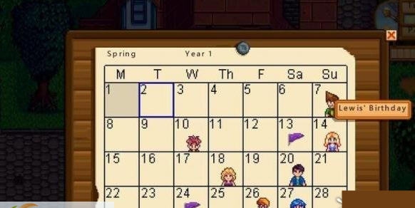 星露谷物语任意位置开日历MOD v2.6