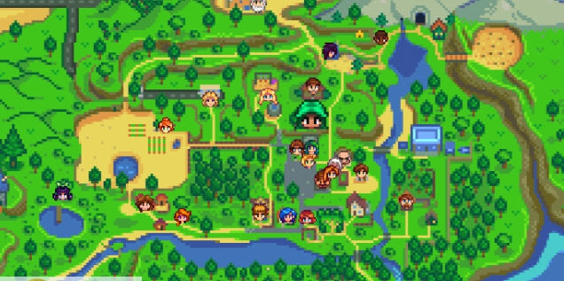 星露谷物语大地图显示NPC位置MOD v2.6