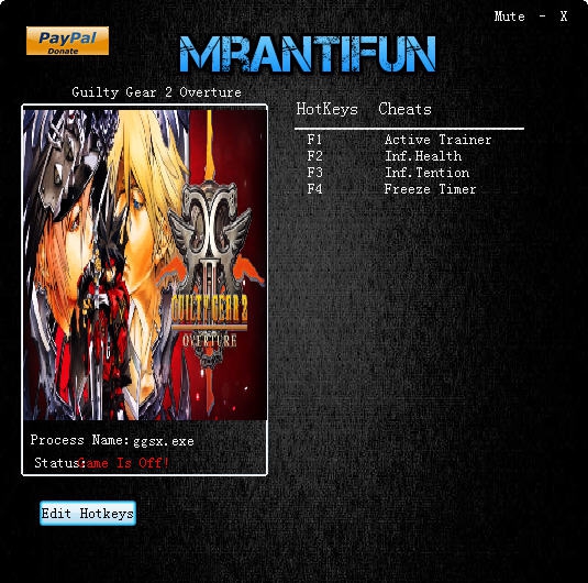 罪恶装备2序曲三项修改器 v3.3