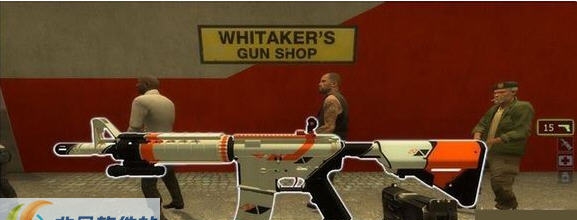 求生之路2M4A4高达模型替换M16MOD v2.5