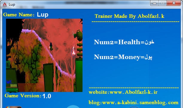 Lup生命金钱修改器 steamv1.2