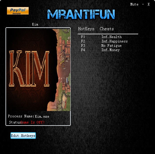 Kim四项修改器 v1.08