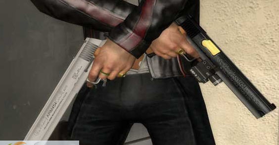 求生之路2地狱454黑白双枪MOD v2.4