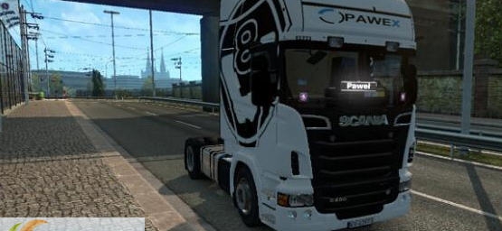 美国卡车模拟斯堪尼亚R500MOD v2.4