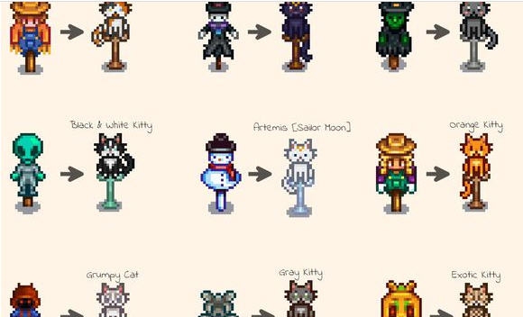 星露谷物语Kitty稻草人mod v2.5