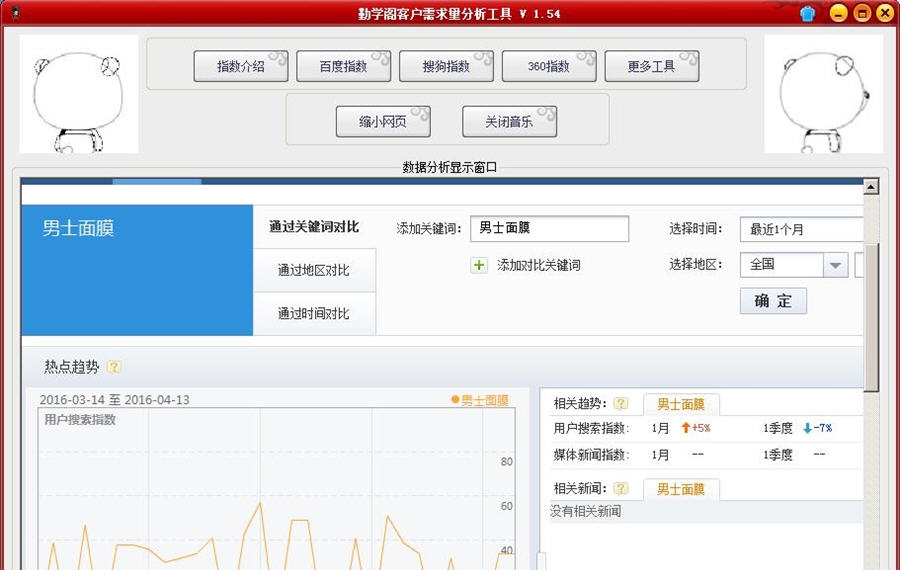 勤学阁客户需求量分析工具 v1.58