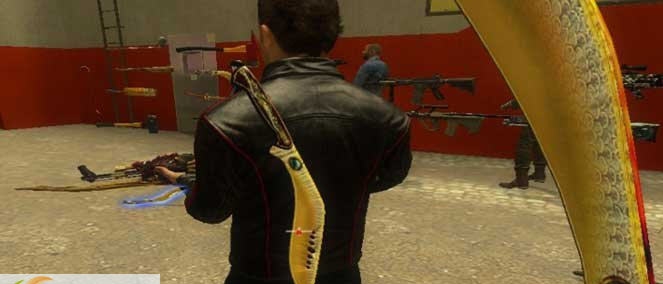 求生之路2黄金尼泊尔弯刀MOD v2.4