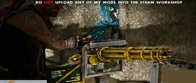 求生之路2高清黄金加特林MOD v2.6