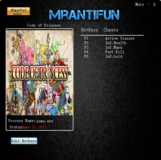 公主密码四项修改器 v3.4