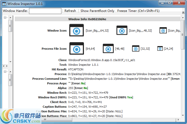 Window Inspector v2.4.6
