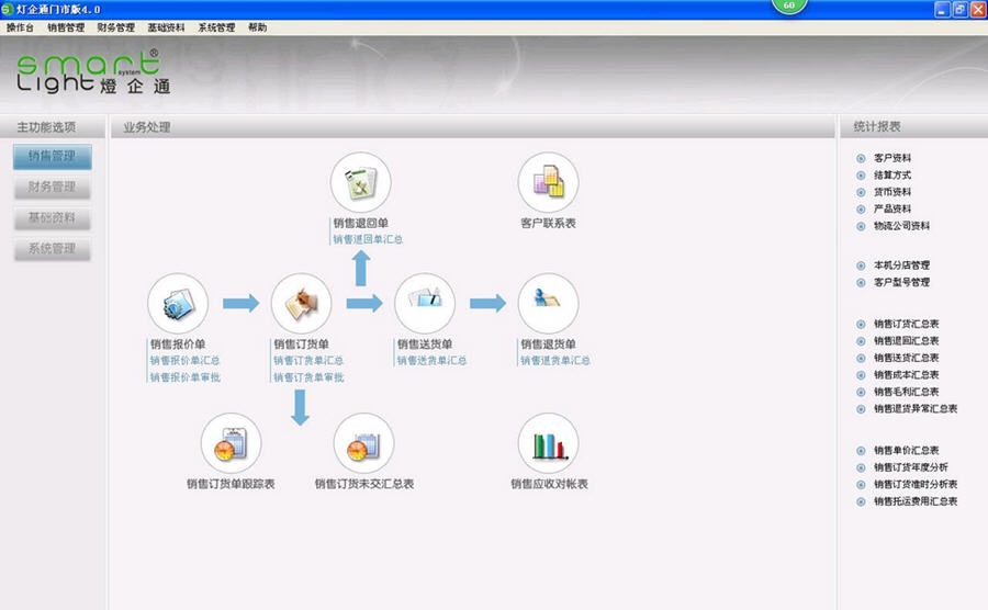 灯企通灯饰行业来料加工管理软件 v4.5