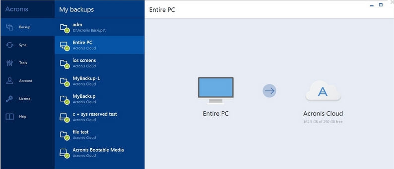 Acronis True Image 2020 Build 25706